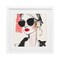 Stupell Industries Sassy Glamour Sketch Framed Print Under Glass, design by Andrea Haase